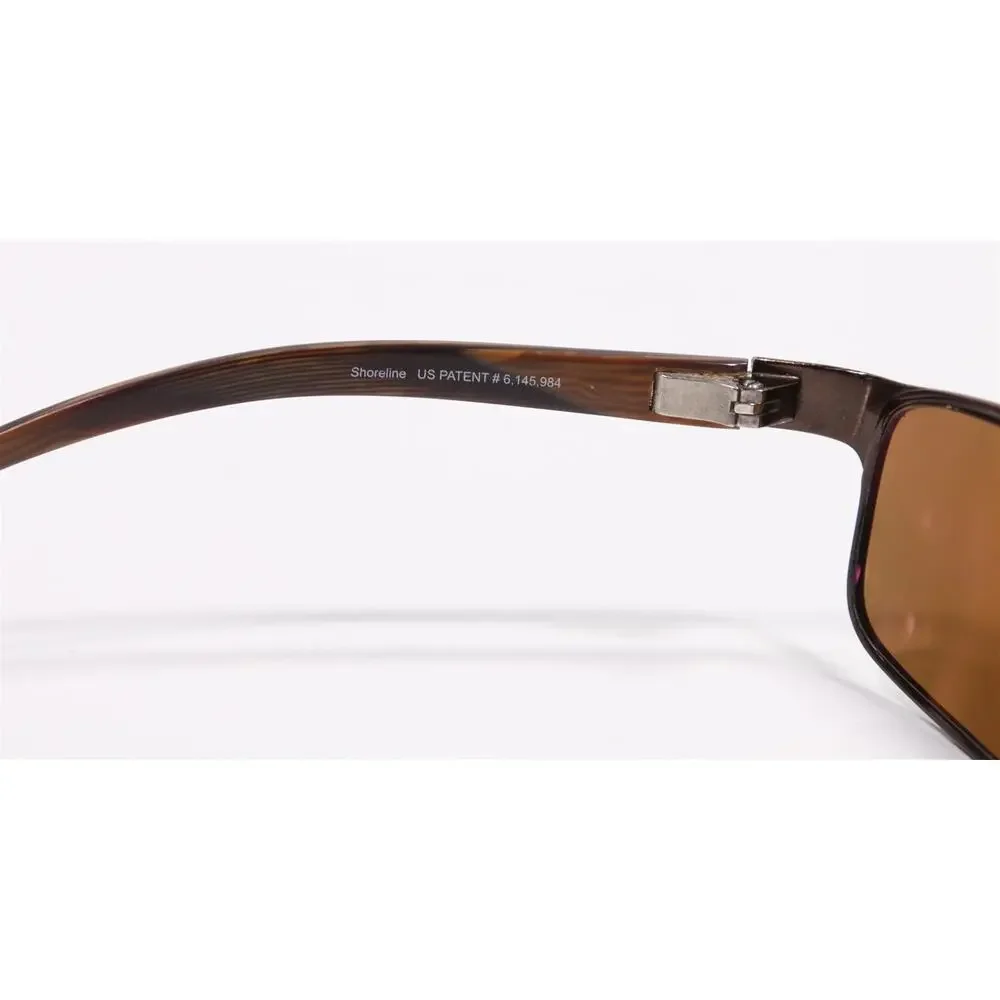 Maui Jim Shoreline MJ114 Brown Polarized Sunglasses